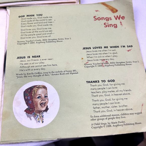 8 Children's Records songs of Freedom, stories, Rhymes, songs Christian Nursery - Picture 7 of 16